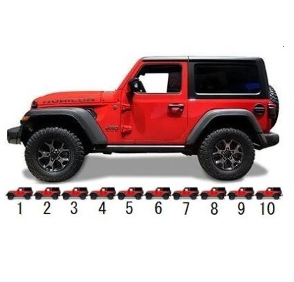 escala 1-10 de un coche radio control