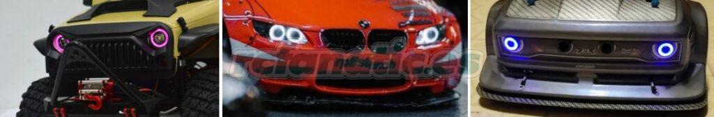 ojos de angel coches rc