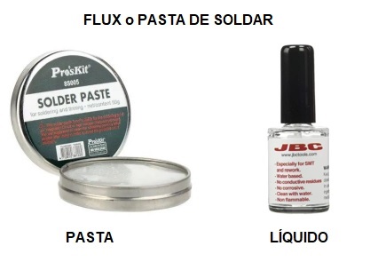 Flux o pasta de soldar