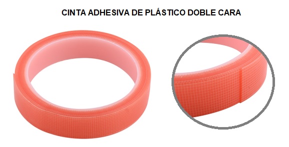 cinta adhevisa doble cara