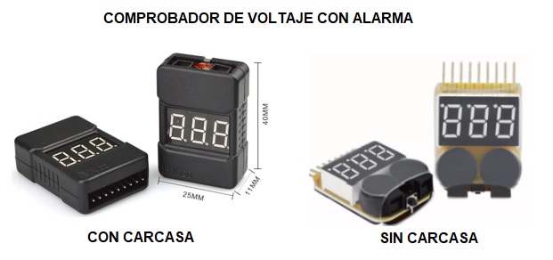 comprobador de voltaje con alarma