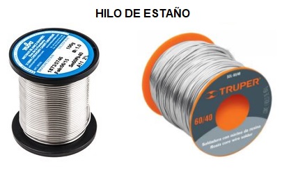 hilo de estaño