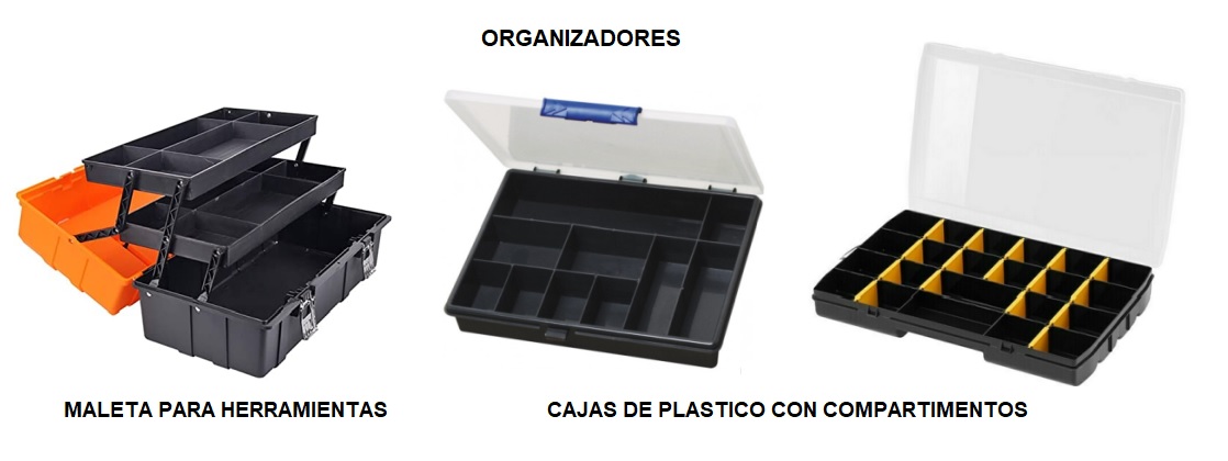 organizadores de herramientas radio control