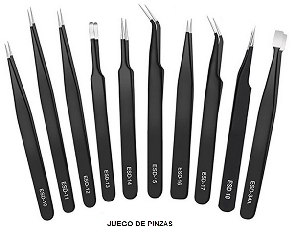 juego de pinzas