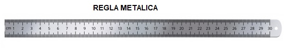 regla metalica