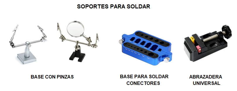 soportes para soldar